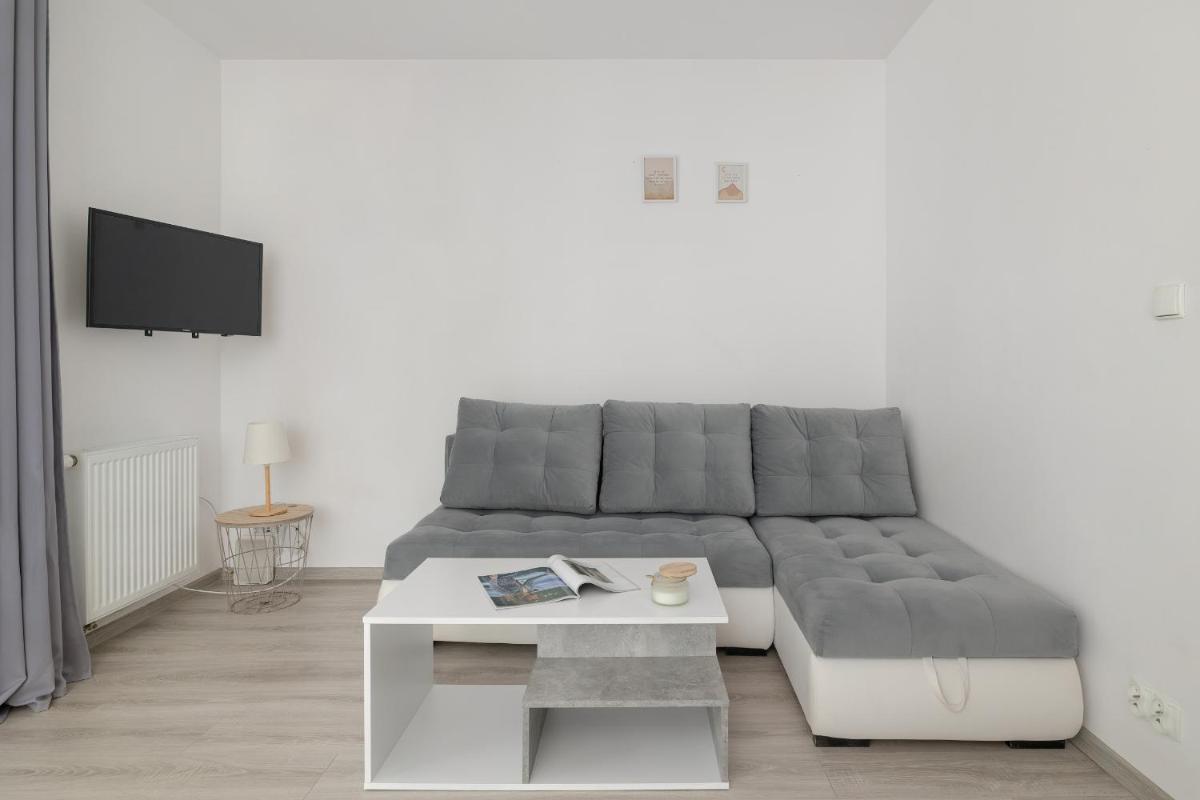 Bażantów Studio with Balcony Katowice by Noclegi Renters