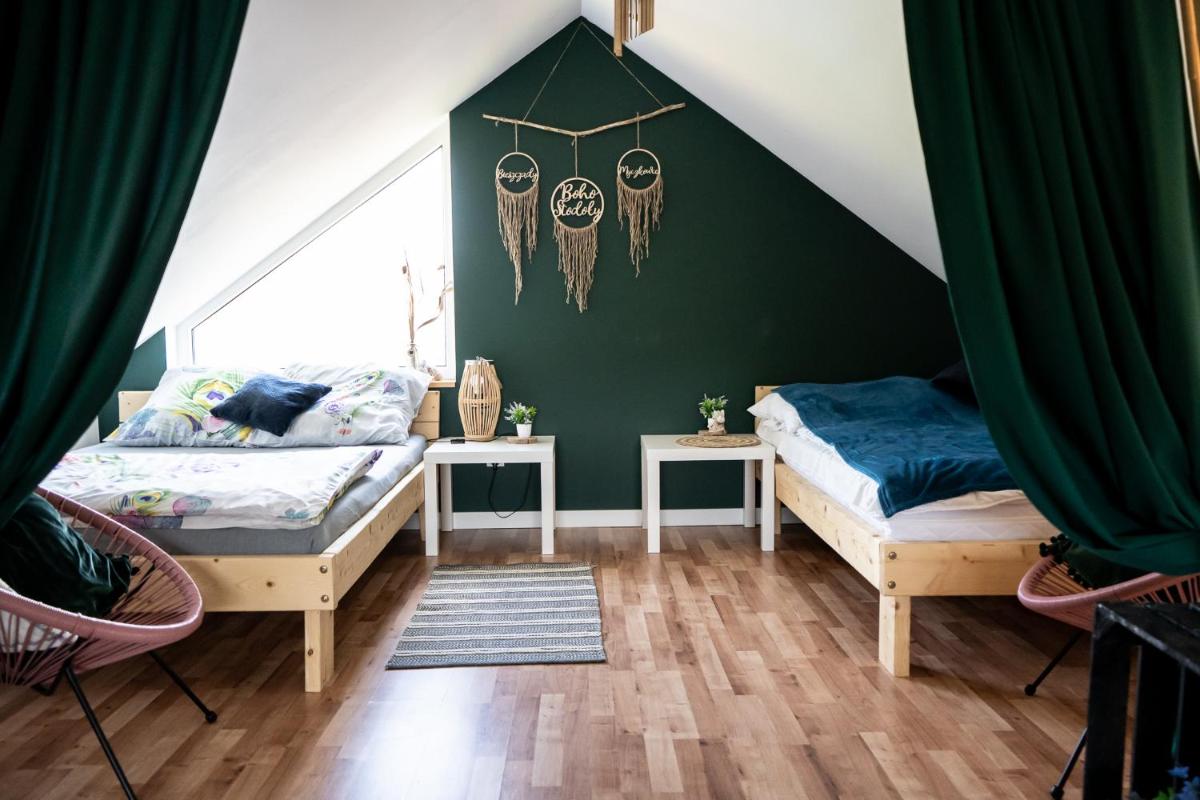 Bieszczadzkie BOHO stodoły
