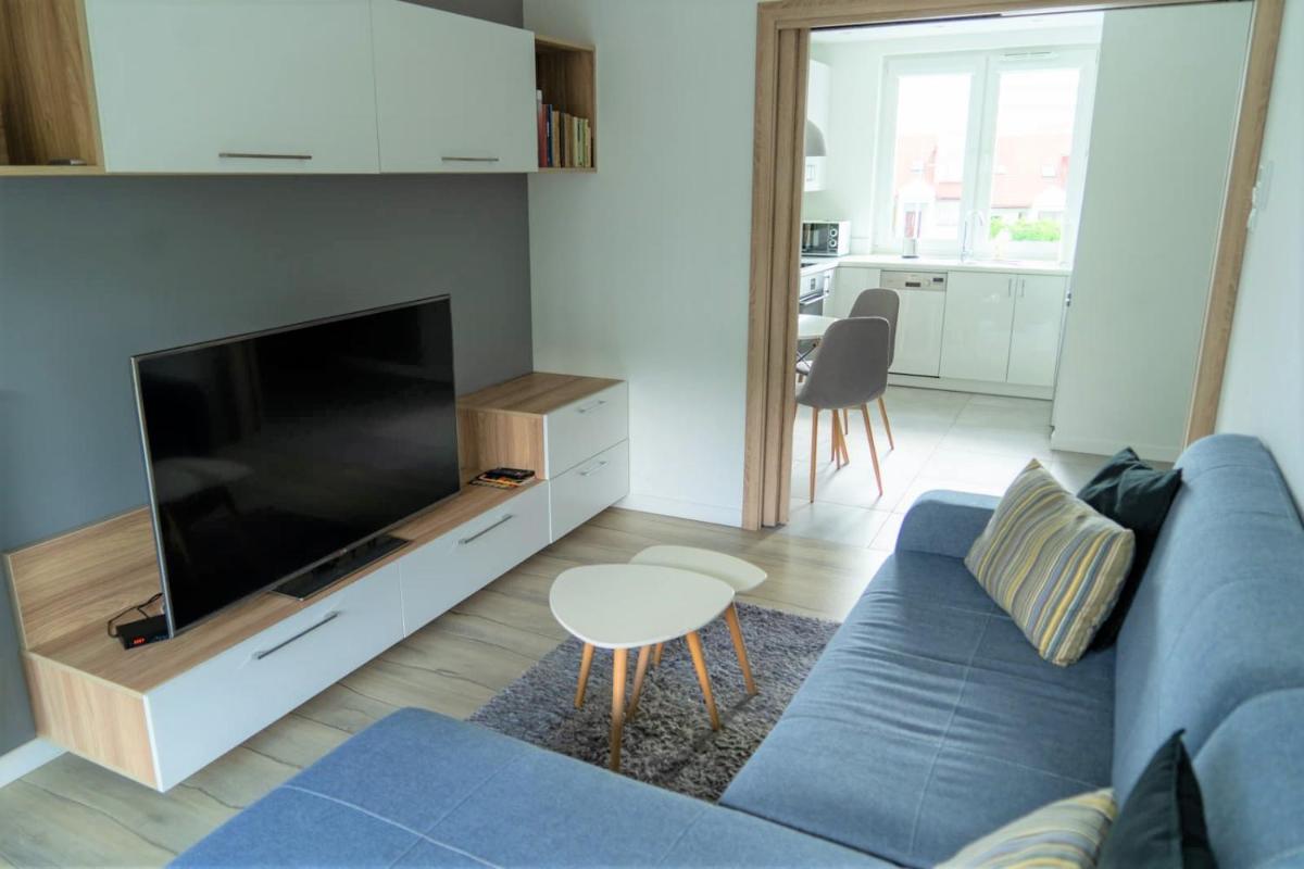 Capital Towers - Apartament Green z widokiem na rzekę
