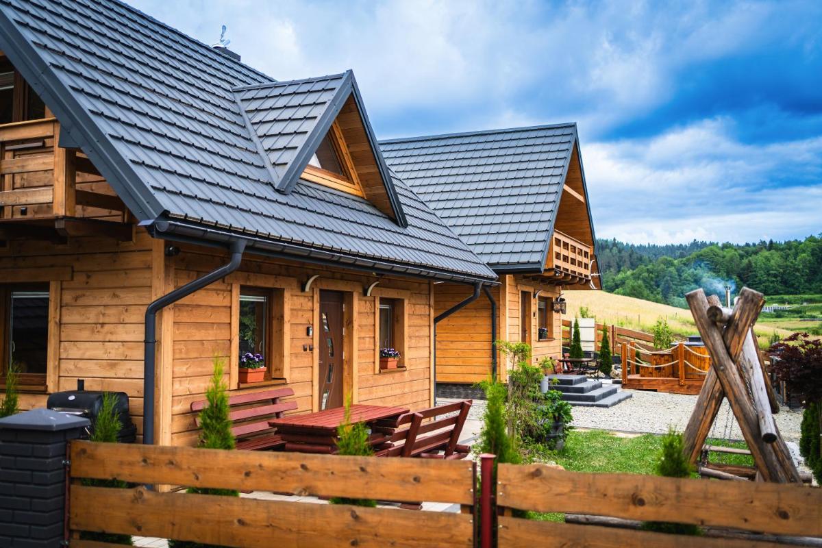 Domek całoroczny z kominkiem - Zawóz