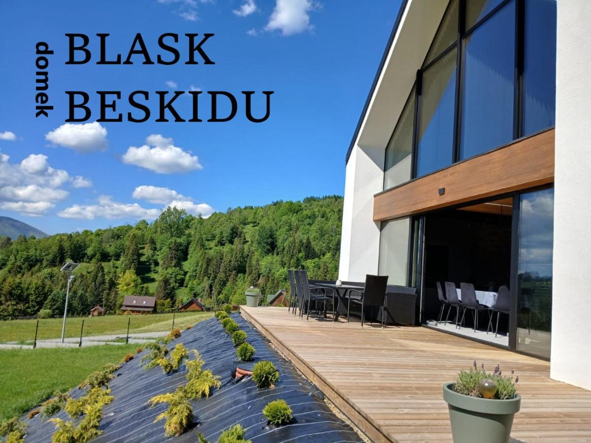 Domek w Górach Blask Beskidu- Sauna, Jacuzzi, Balia w Cenie