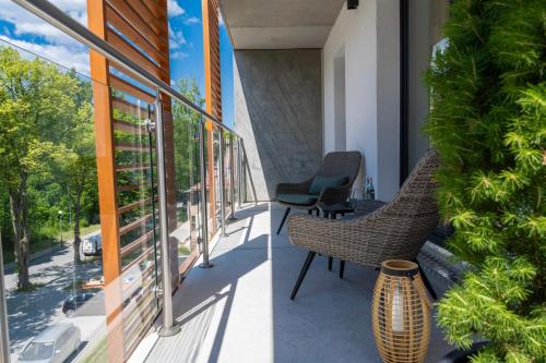 Apartament Green Park, Polanica Residence, garaż podziemny & mini SPA & Rowery