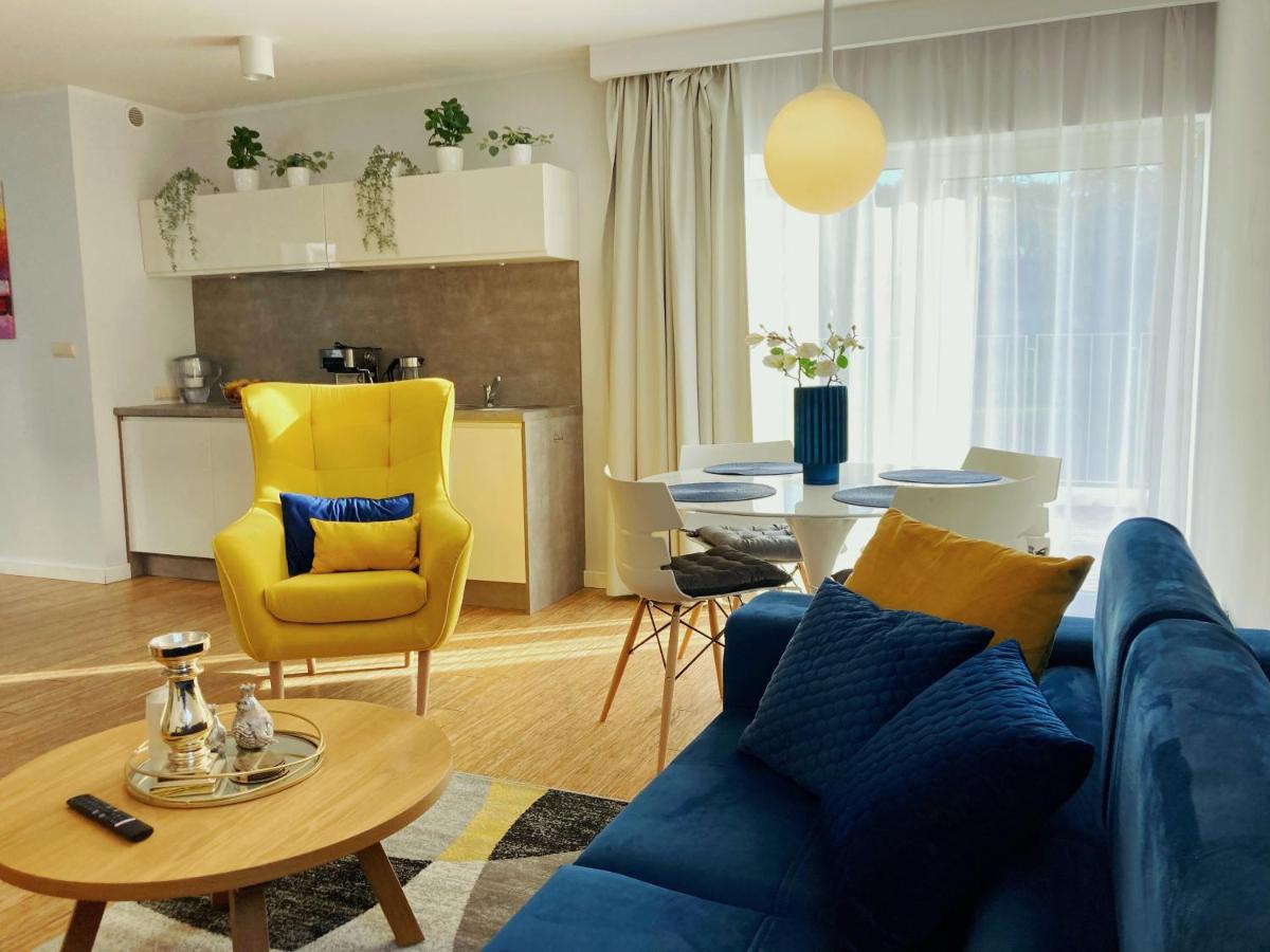 Apartamenty Lux Pogorzelica, dwupoziomowy z dwiema łazienkami i dwoma tarasami