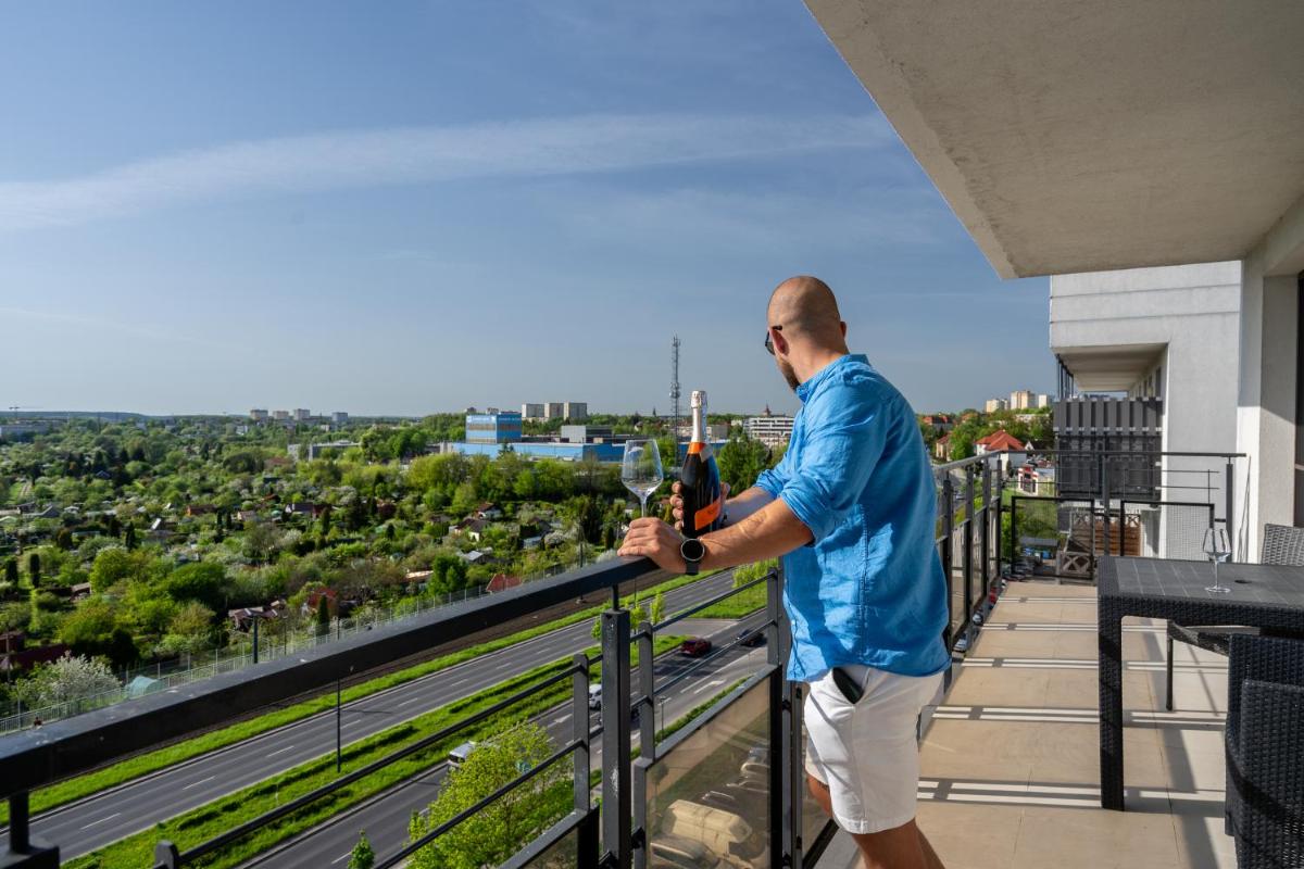Apartament Sikorskiego Olsztyn - NAJLEPSZY WIDOK - Klimatyzacja