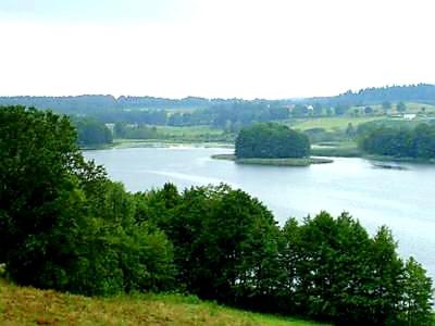 Domek na Mazurach pod jesionami