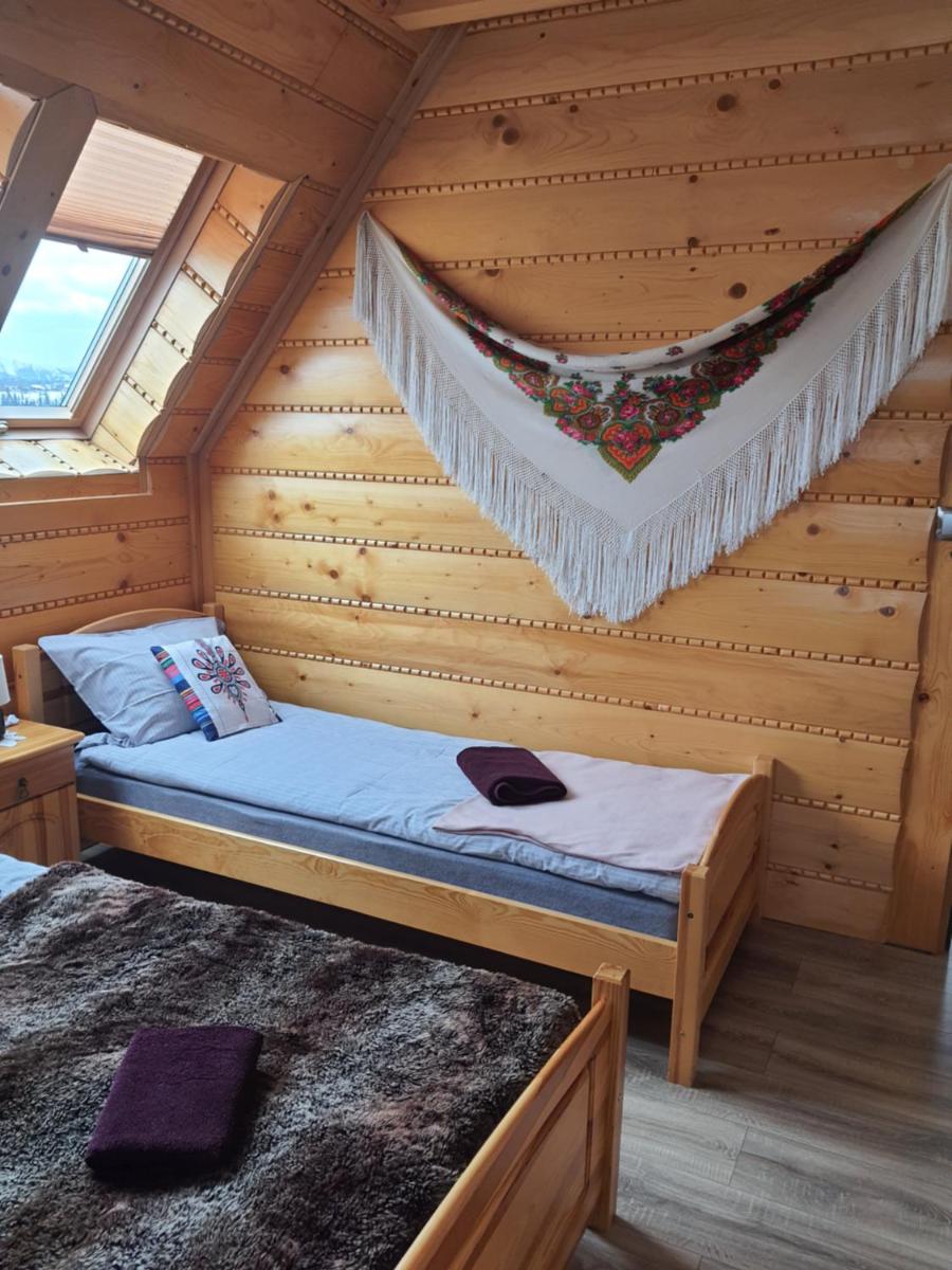 Domki z widokiem na Tatry