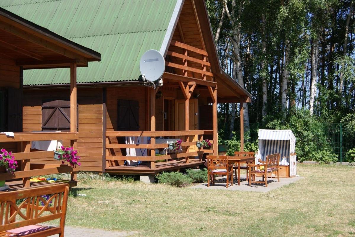Gemütliches Ferienhaus in Sarbinowo mit Grill, Garten und Terrasse