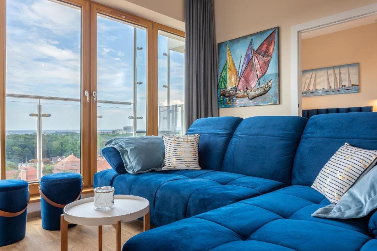 Ferienwohnung am Meer, Urlaub auf der Insel Usedom, Apartment Tower 102