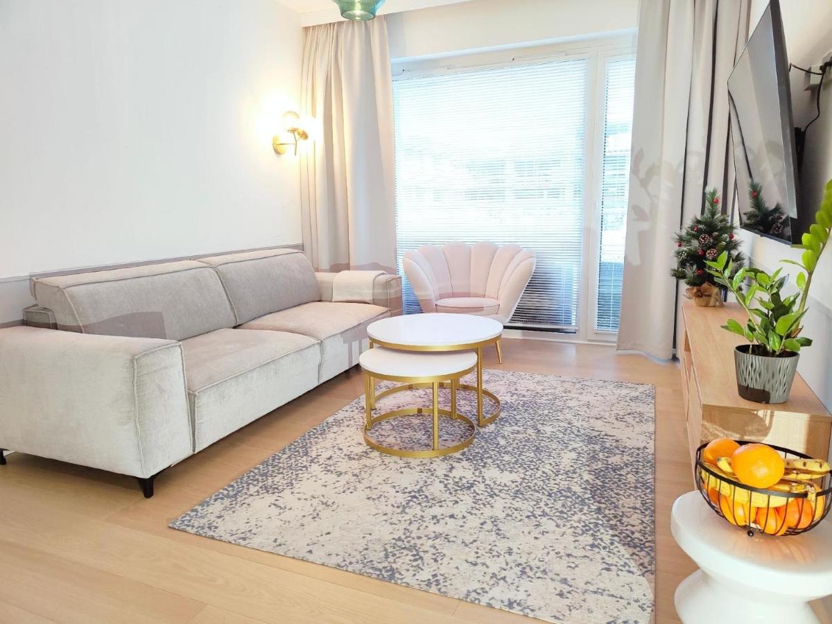 Nettes Appartement in Plaa Zachodnia mit Pool und Garten