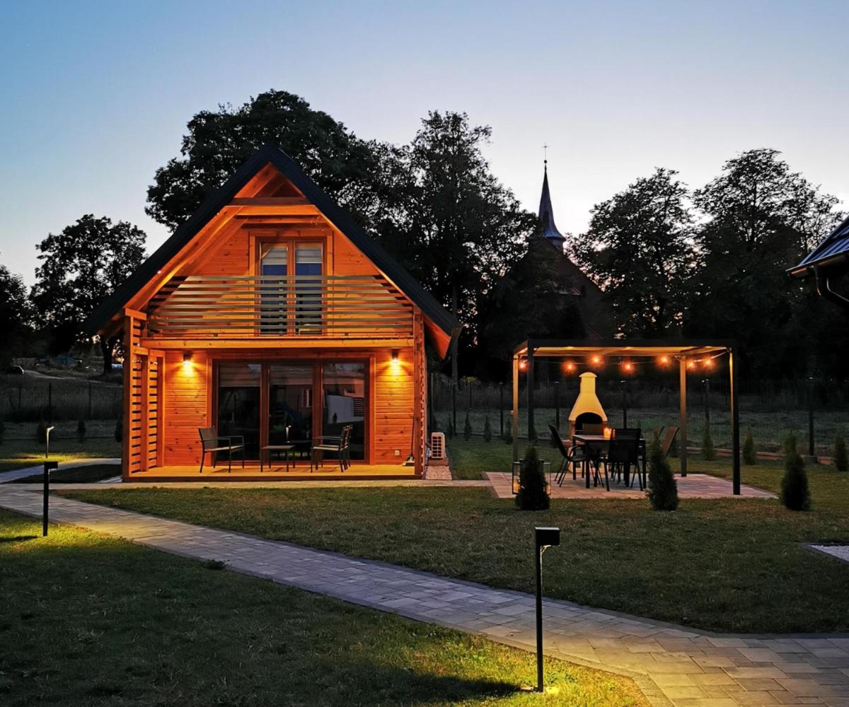 Sauna balia - Nowa Osada Domki przy plaży - całoroczne domki na Mazurach