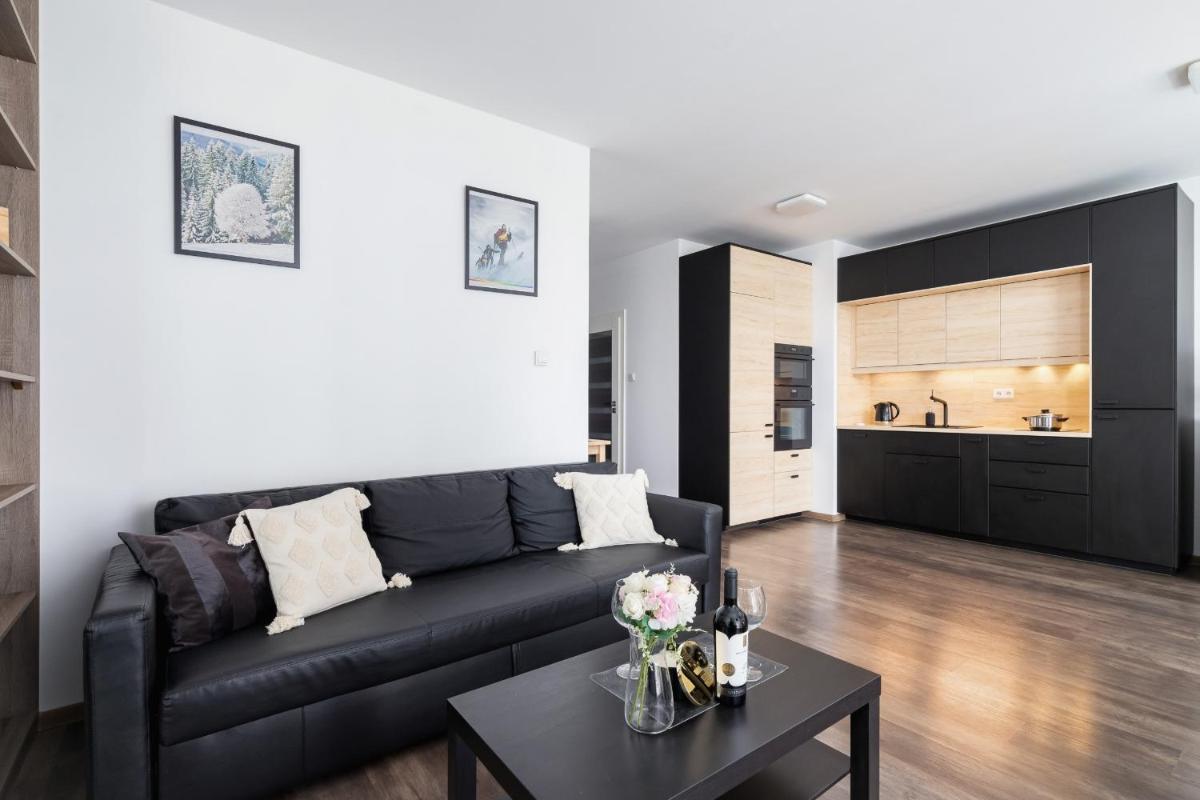 Spacious Studio with Balcony Zabłocie Kraków by Noclegi Renters