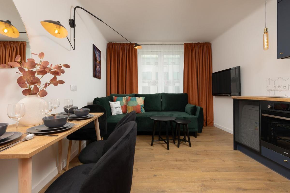 Stylish Apartment Warsaw Downtown by Noclegi Renters