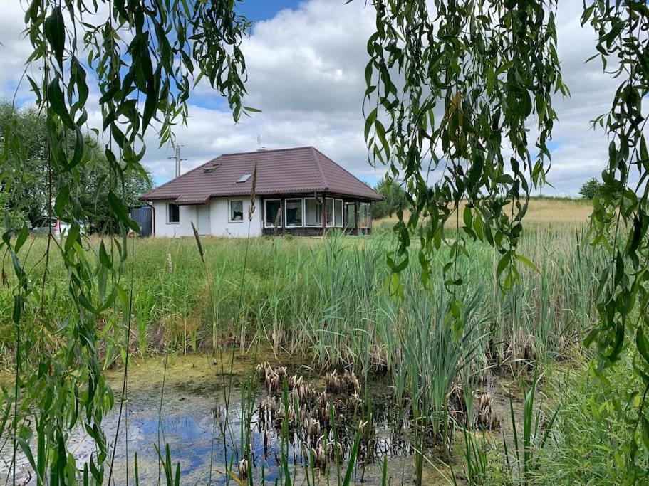 Uroczy dom na Mazurach Jezioro Dybowskie
